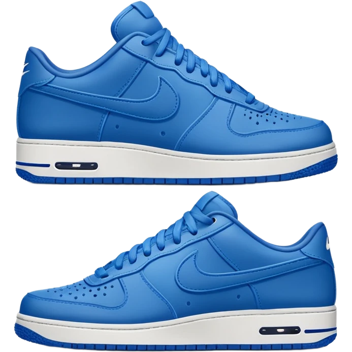 blue Nike sneaker side view emoji