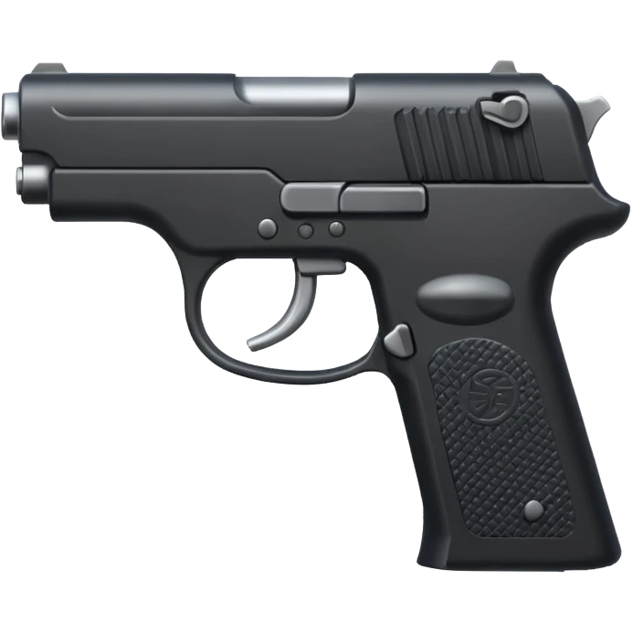 Black gun  emoji