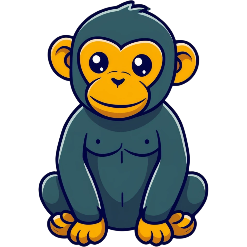 chimpanzee emoji
