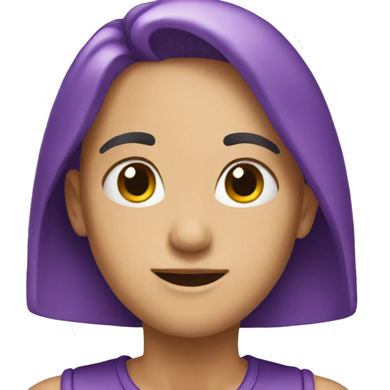 Purple emoji