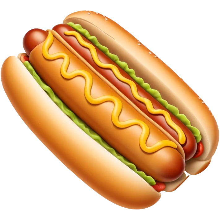 Hotdog emoji
