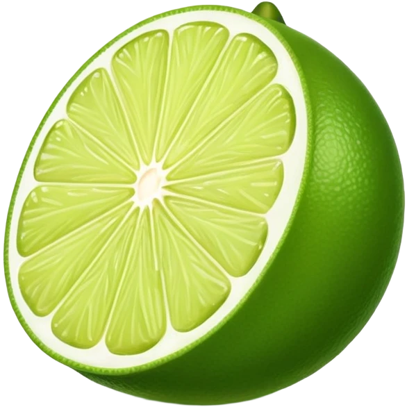 lime fruit emoji