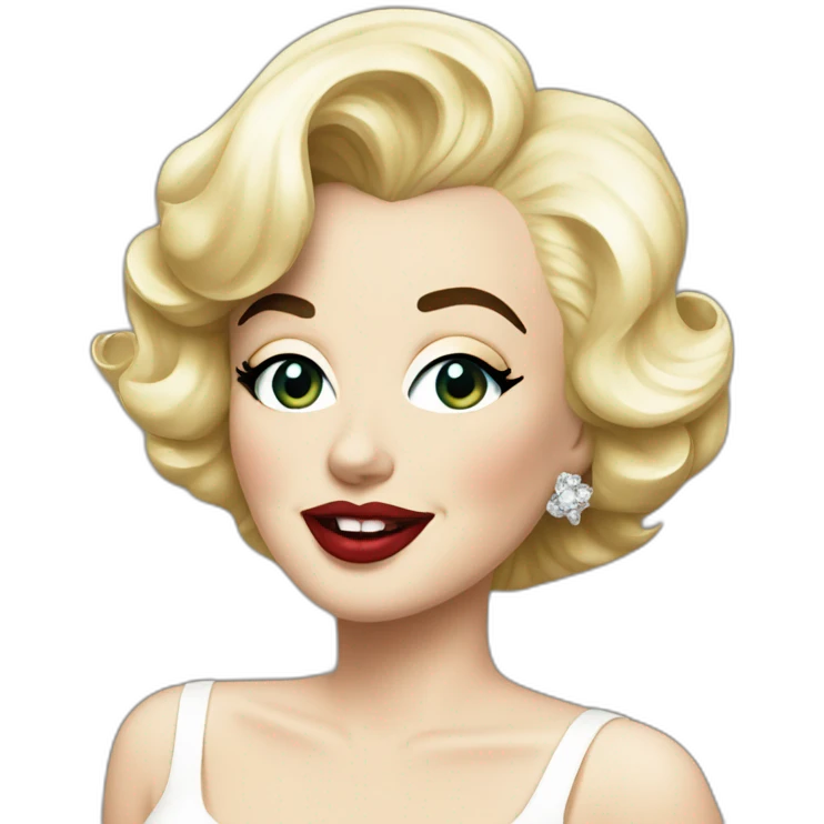marilyn monroe neples emoji