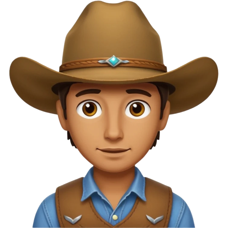 Australian with a cowboy hat  emoji