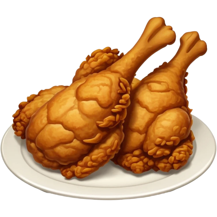 fried chicken emoji