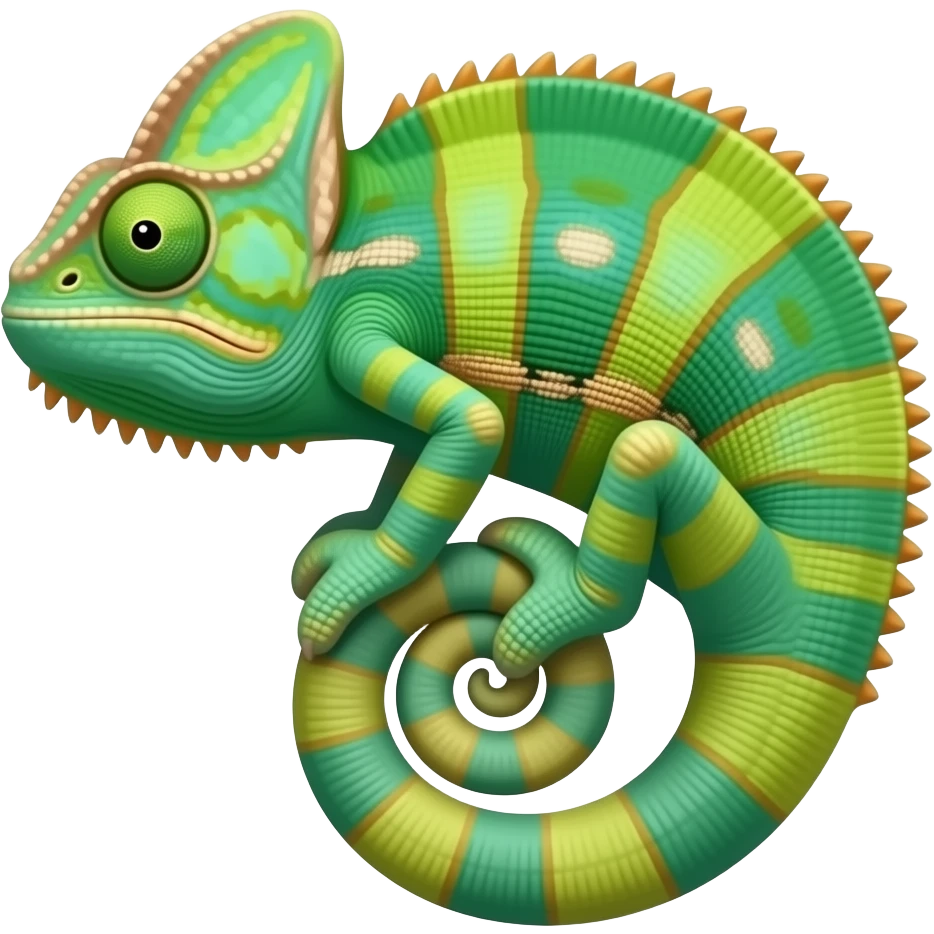 chameleon emoji from apple emoji