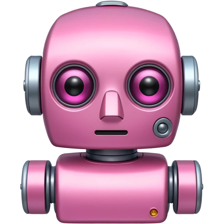 pink robot with only 1 eye emoji