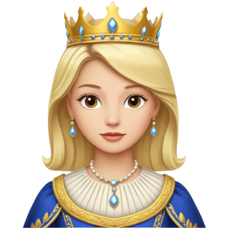 blonde royal  emoji