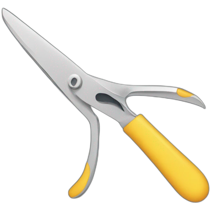 scissors cutting waveform emoji
