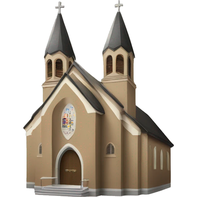 Church with beers emoji