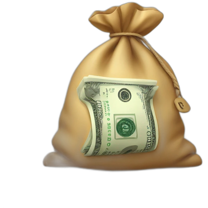 85K money bag euros emoji