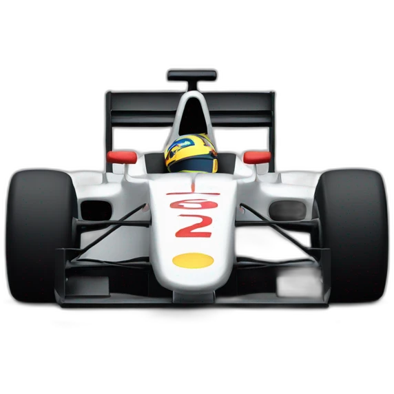 F1 car emoji