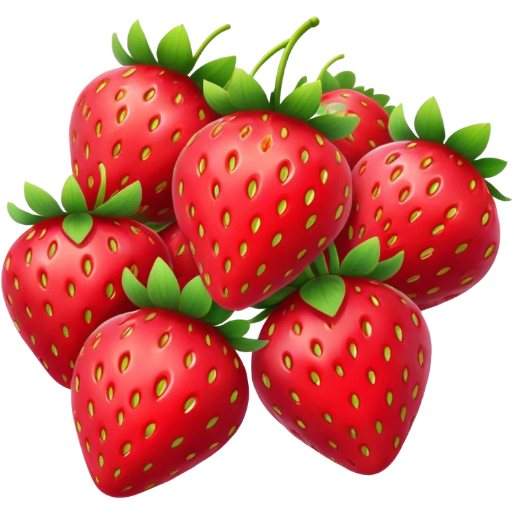 strawberries emoji