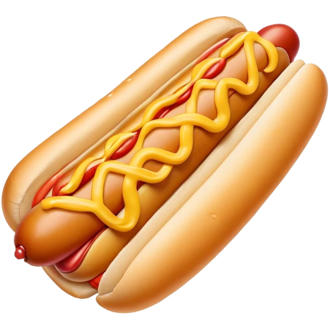 smily face eating hotdog emoji
