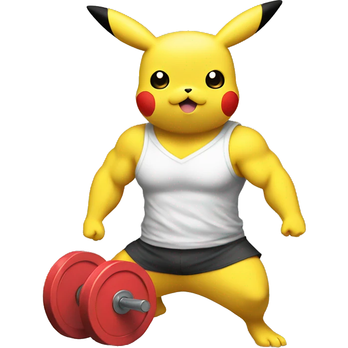 pikachu weights emoji