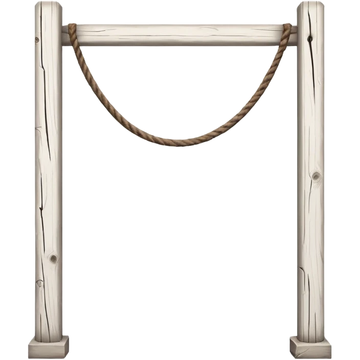 El poste de una portería emoji