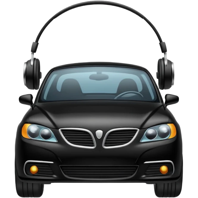 🚘🎧 emoji