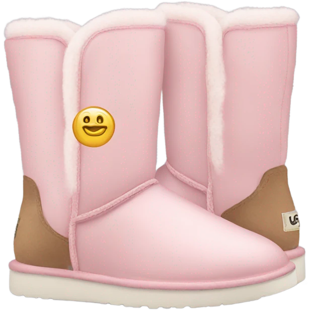 light pink uggs emoji