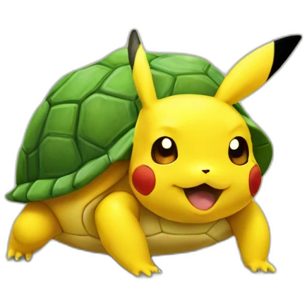 pikachu turtle emoji