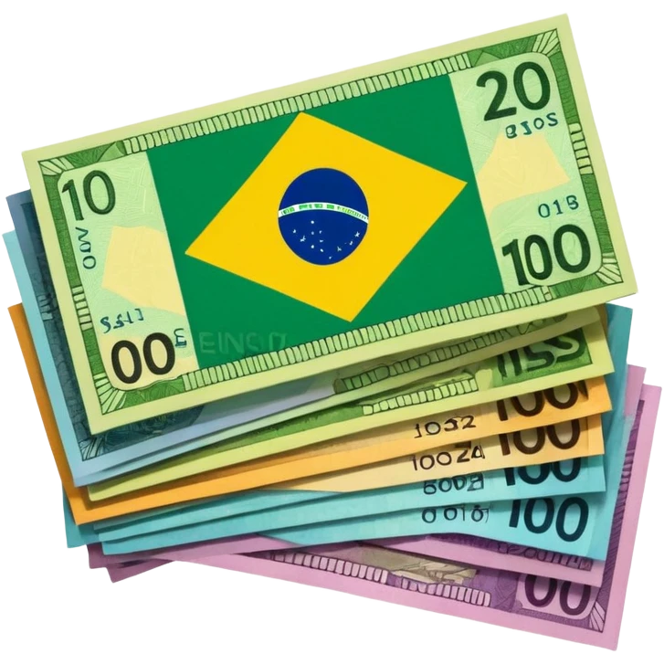 real brazilian money emoji