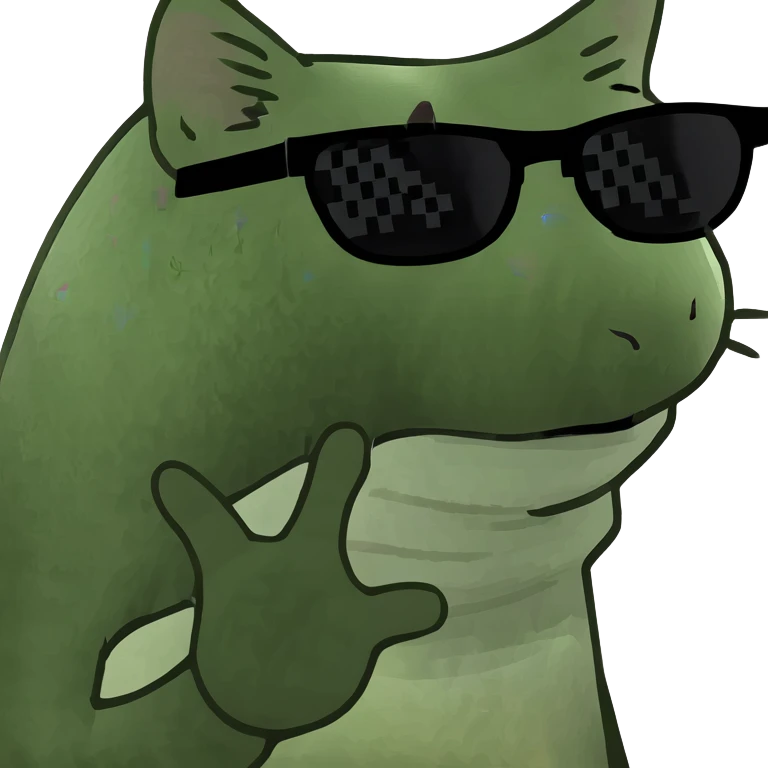 cat wearing sunglasses emoji