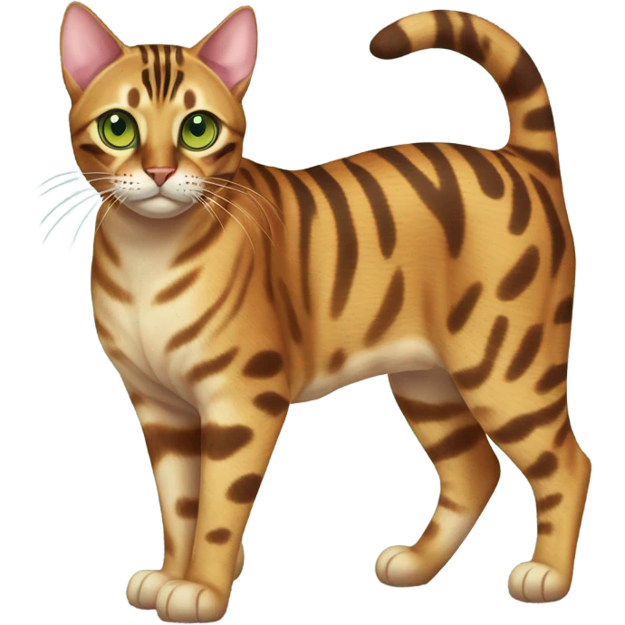 Bengal cat emoji
