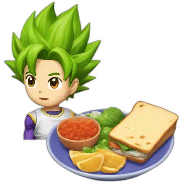 Lunch dragon ball emoji