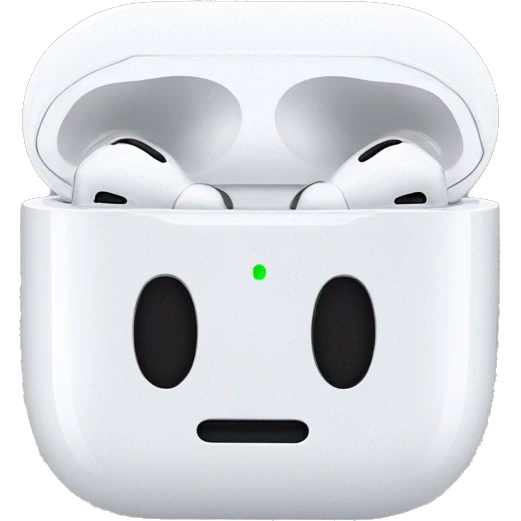 AirPod max black emoji