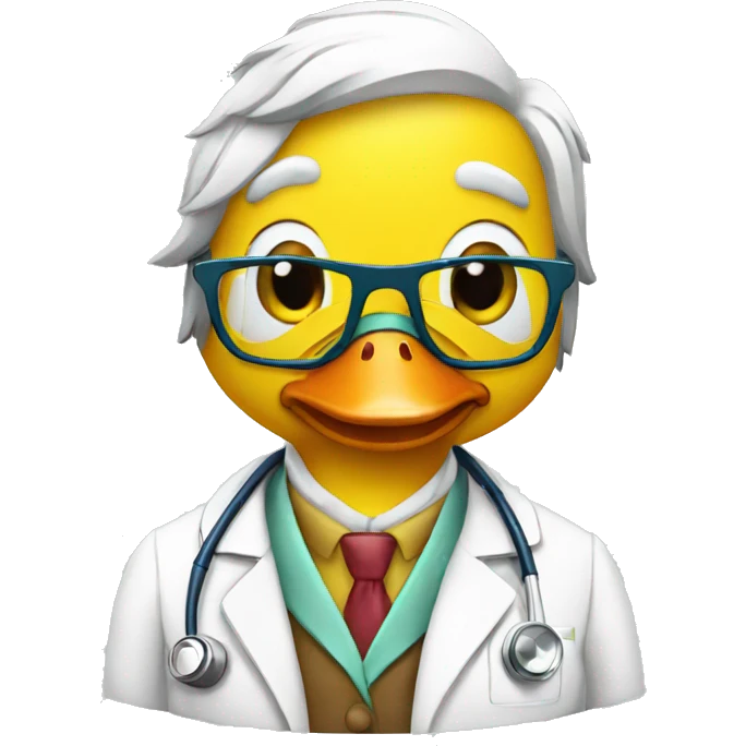 doctor duck emoji