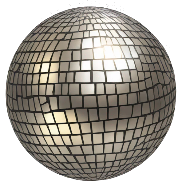 disco ball emoji