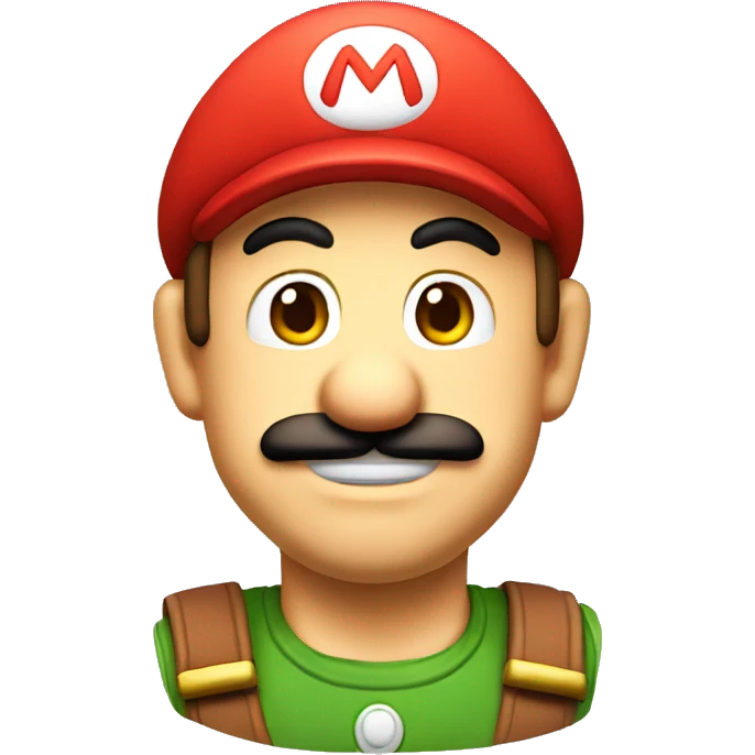 Face Mario  emoji