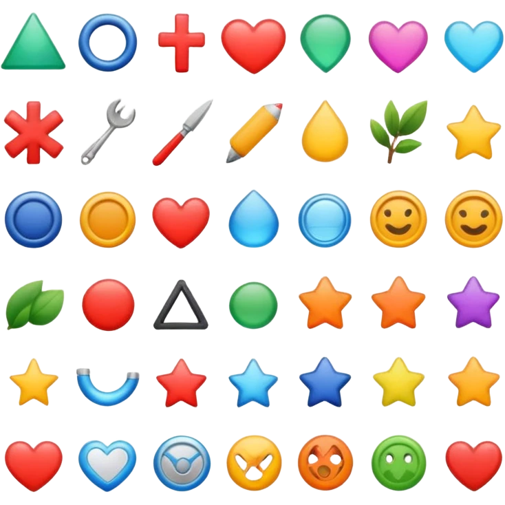 singular icon for items of diffrent puposes emoji
