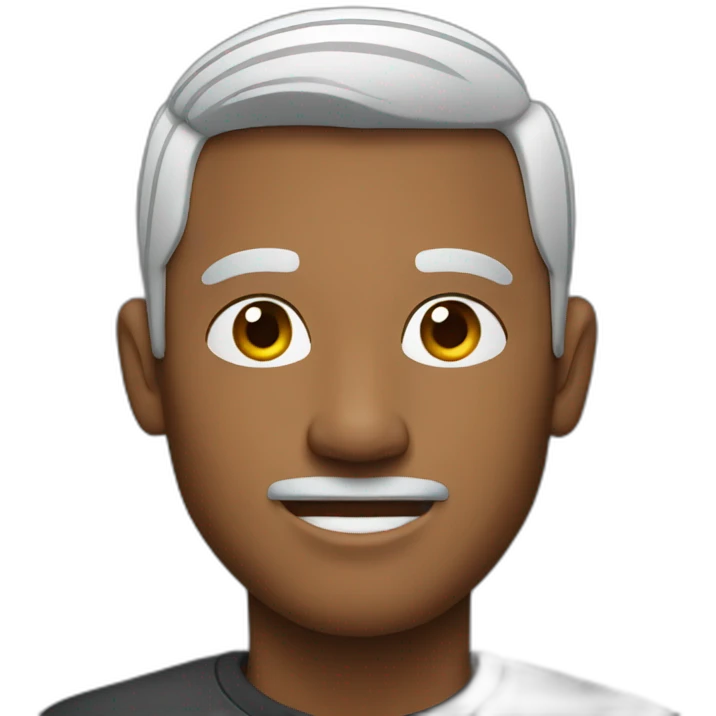 man with airpods emoji
