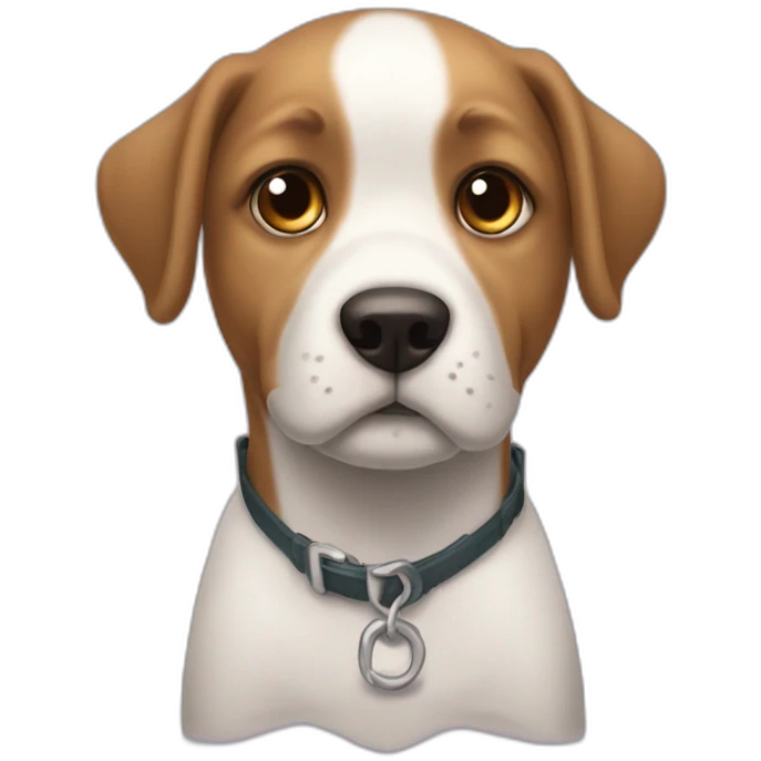 Cachorro fazendo xixi emoji