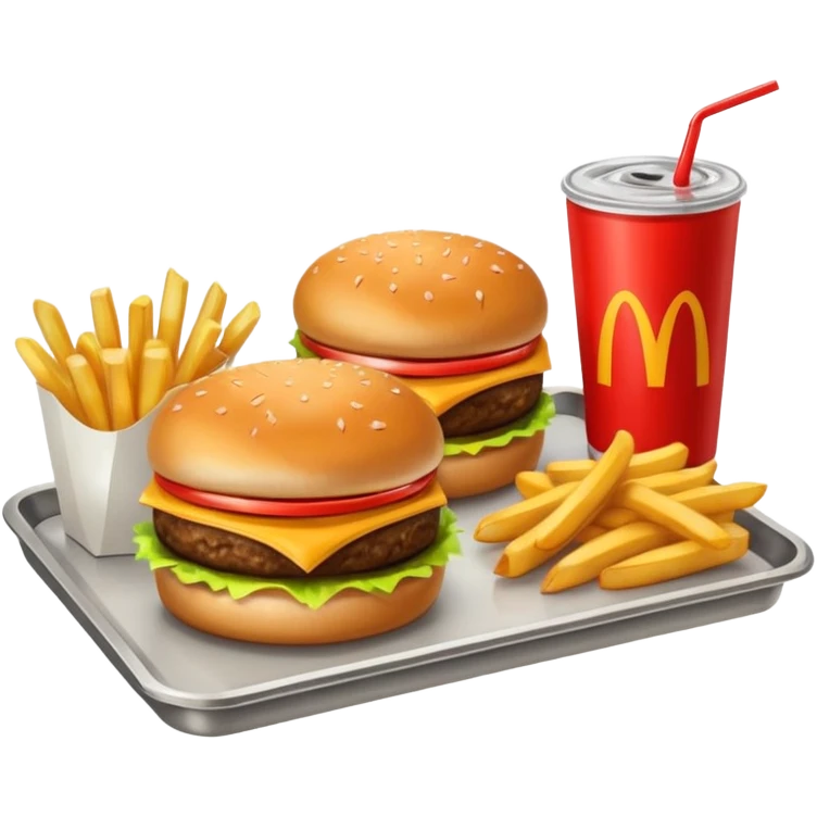 McDonald’s meal emoji