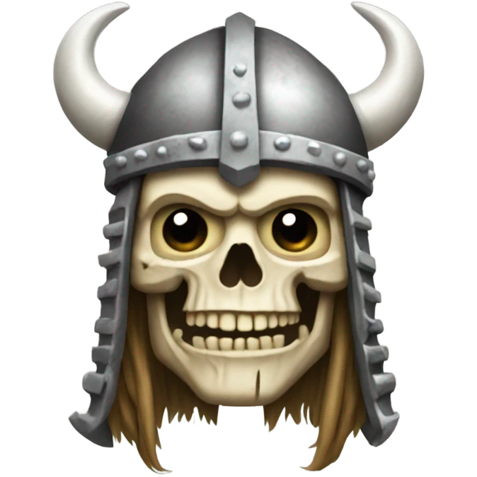 Skeleton Viking  emoji