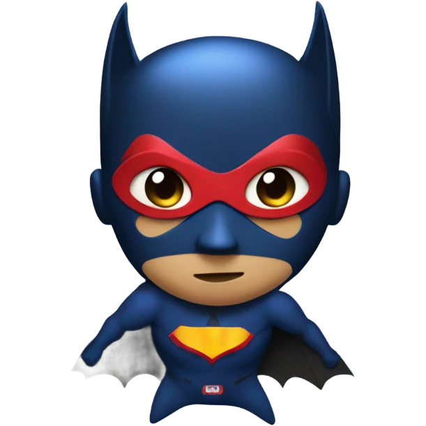Batman Spider-Man  emoji