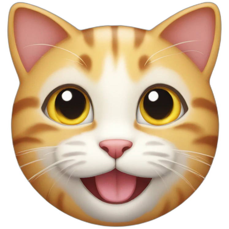 Cat smile emoji