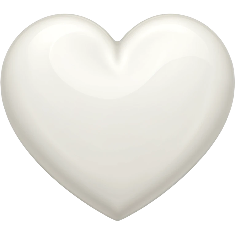 white heart with a swirl pattern emoji