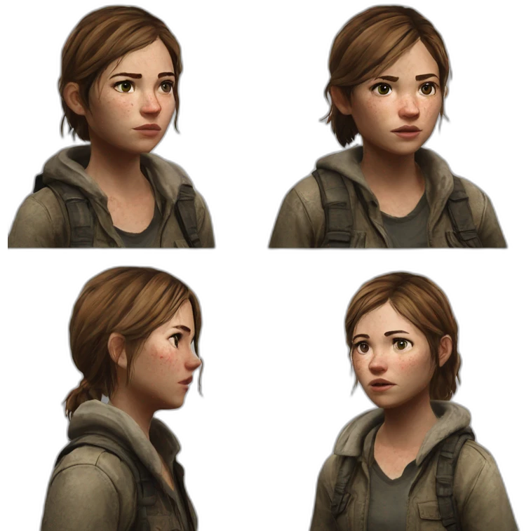 Ellie Williams the last of us emoji