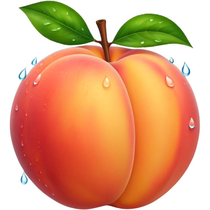 🍆+💦+🍑 emoji