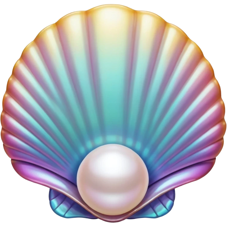 pearls in shell emoji