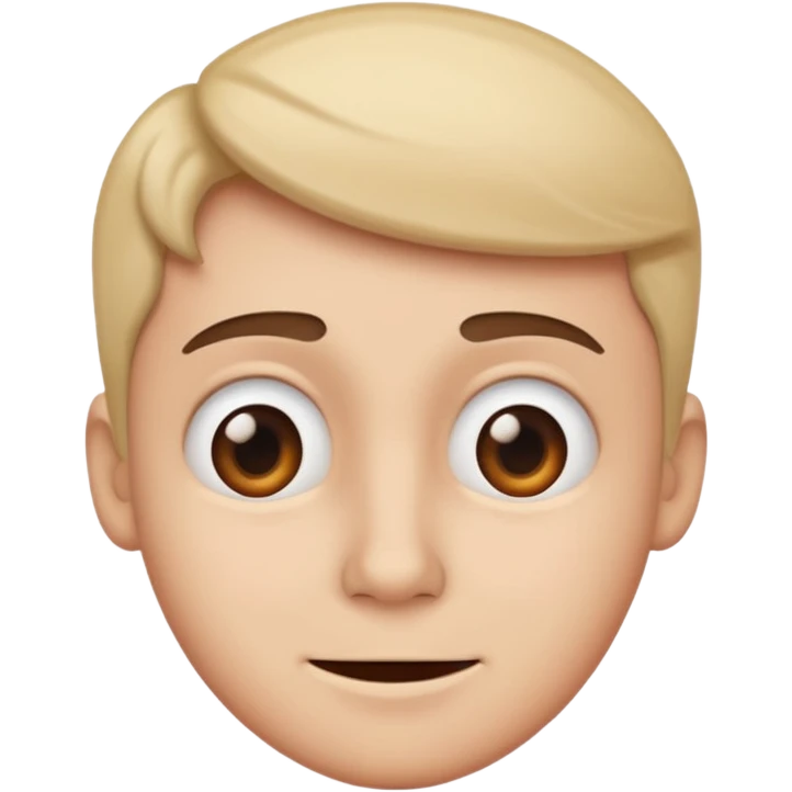 Confused smirking face emoji
