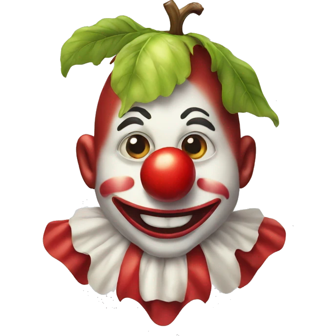 Clown Apple emoji