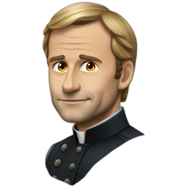 Macron chauve emoji