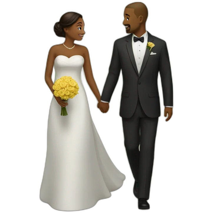 married walk emoji