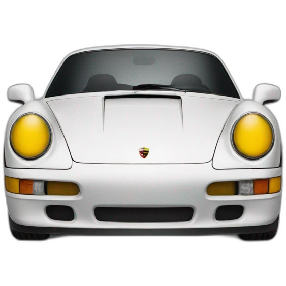 porsche logotype, front view emoji