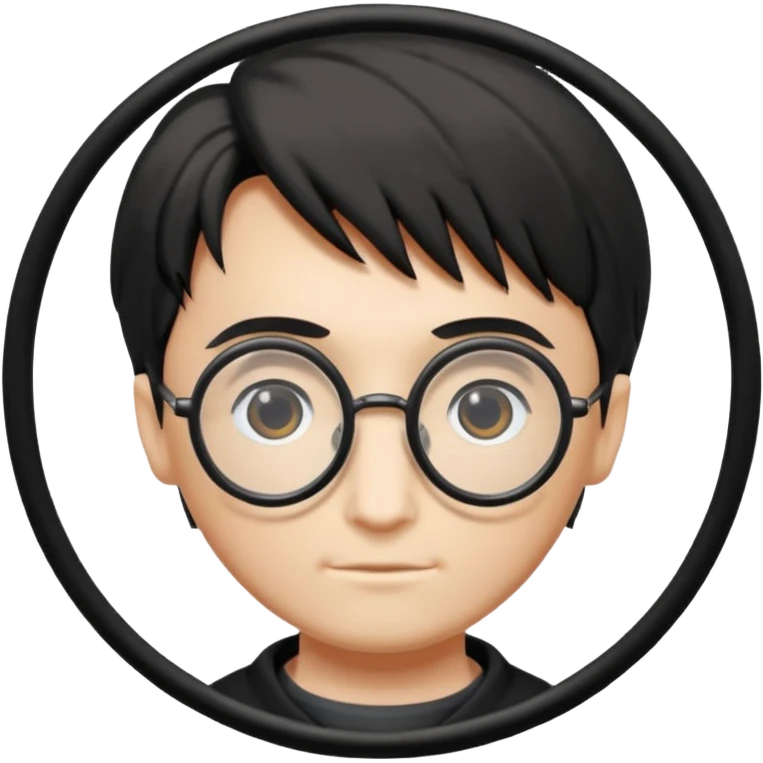 Harry Potter glasses emoji