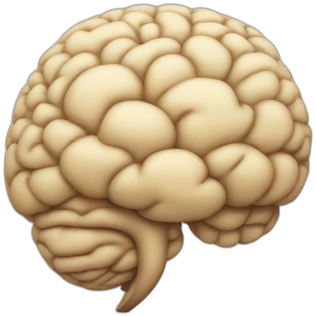 clever brain emoji