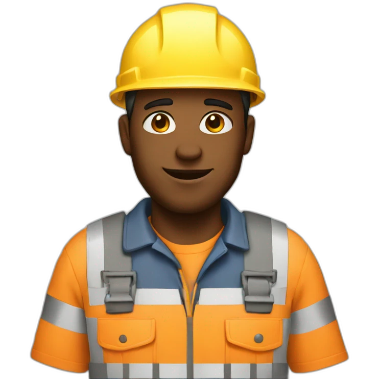 construction worker emoji